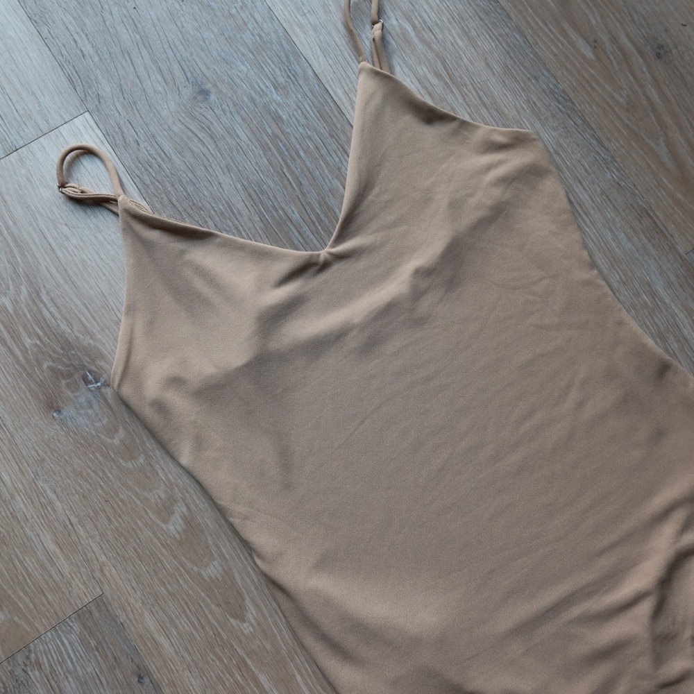 Fashion nova tan bodysuit
